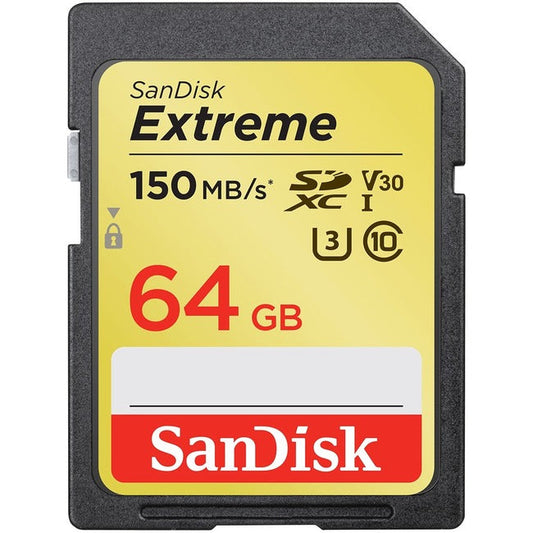 Sandisk Extreme 64 Gb Uhs-I Sdhc Sdsdxv6-064G-Ancin