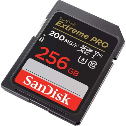 Sandisk Extreme Pro 256 Gb Class 3/Uhs-I (U3) V30 Sdxc