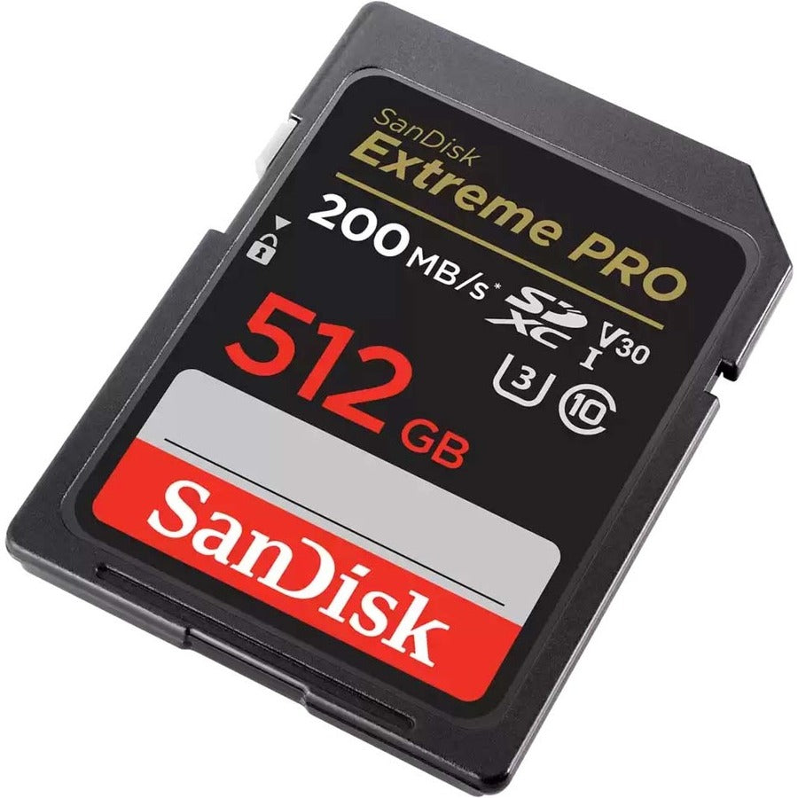 Sandisk Extreme Pro 512 Gb Class 3/Uhs-I (U3) V30 Sdxc