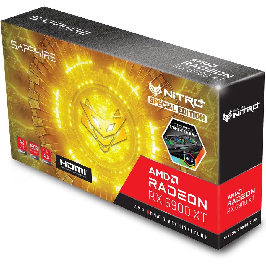 Sapphire Nitro+ Amd Radeon Rx 6900 Xt Se Gaming Oc Graphics Card With 16Gb Gddr6 Hdmi / Triple Dp
