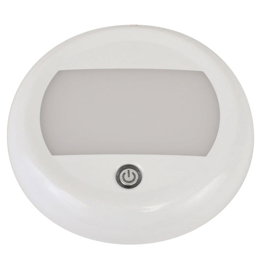 Scandvik 5" Dome Light w/Switch &amp; 3 Stage Dimming - 10-30V - IP67