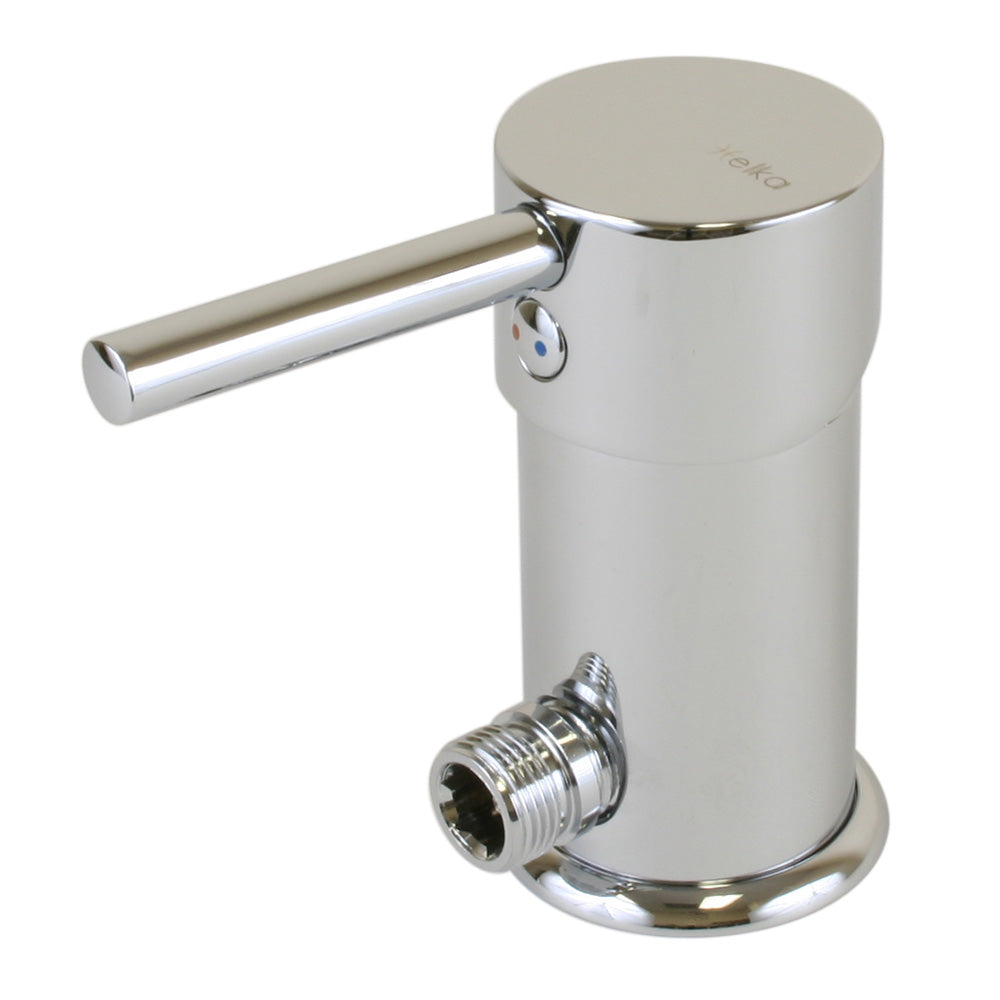 Scandvik Minimalistic Compact Single Level Mixer - Deck Mount - 3/8" &amp; 1/2" Fittings