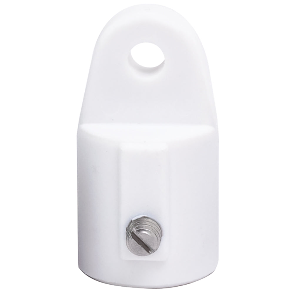 Sea-Dog Nylon Top Cap - White - 7/8"