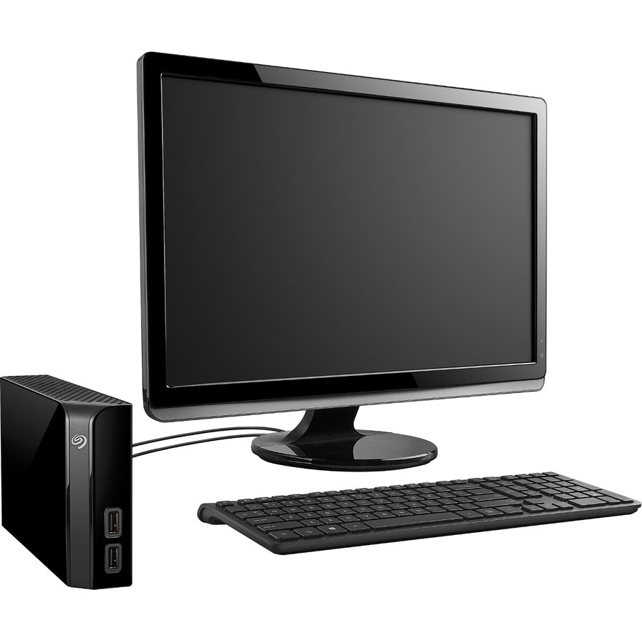 Seagate Backup Plus Hub 10Tb Usb 3.0 3.5" Desktop External Hard Drive Stel10000400 Black
