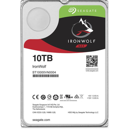 Seagate-Imsourcing Ironwolf St10000Vn0004 10 Tb Hard Drive - 3.5" Internal - Sata (Sata/600)