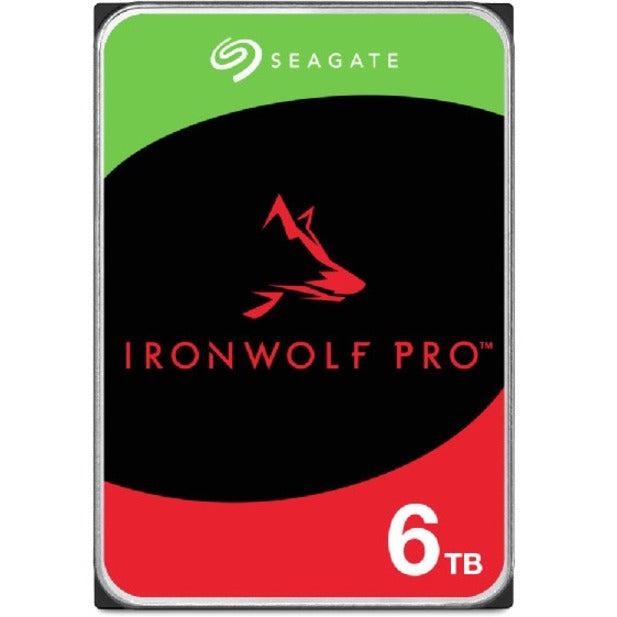 Seagate IronWolf Pro ST6000NT001 6 TB Hard Drive - 3.5" Internal - SATA (SATA/600) - Conventional Magnetic Recording (CMR) Method
