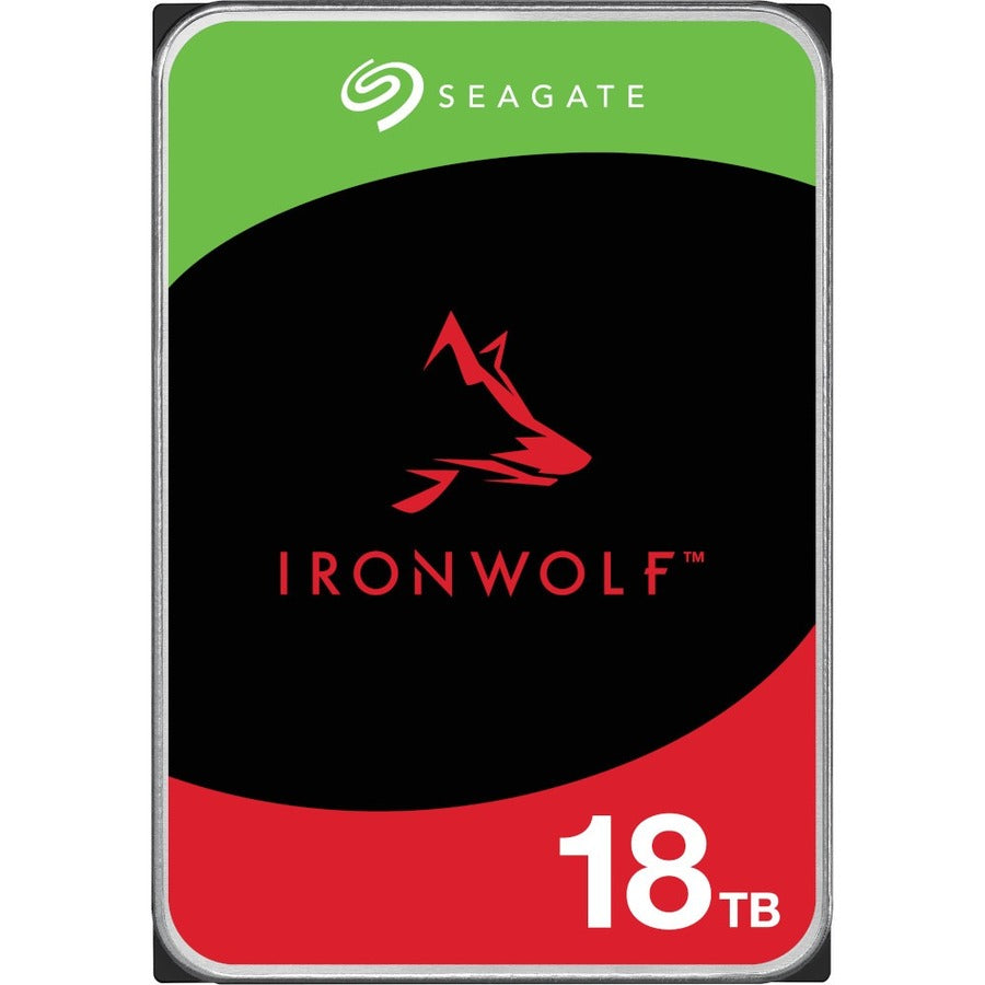 Seagate Ironwolf St18000Vn000 18 Tb Hard Drive - 3.5" Internal - Sata (Sata/600) - Conventional Magnetic Recording (Cmr) Method ST18000VN000