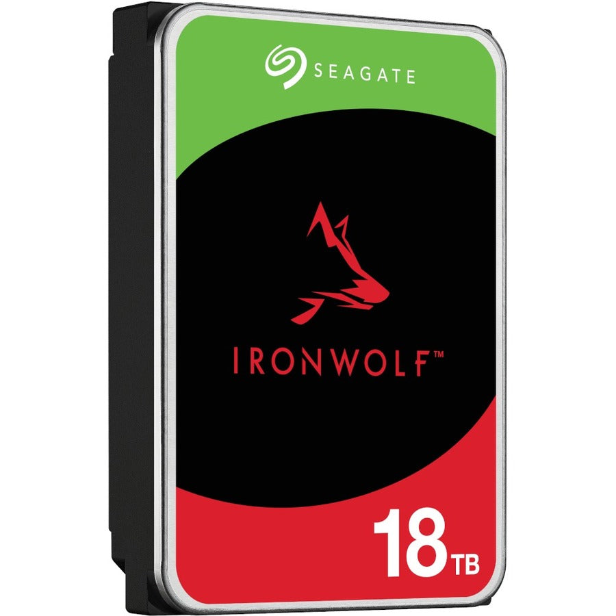 Seagate Ironwolf St18000Vn000 18 Tb Hard Drive - 3.5" Internal - Sata (Sata/600) - Conventional Magnetic Recording (Cmr) Method ST18000VN000