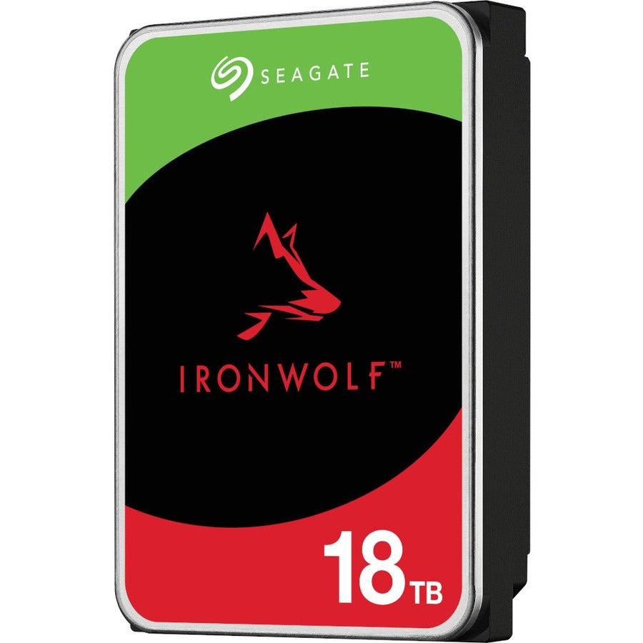 Seagate Ironwolf St18000Vn000 18 Tb Hard Drive - 3.5" Internal - Sata (Sata/600) - Conventional Magnetic Recording (Cmr) Method ST18000VN000