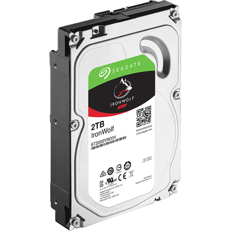 Seagate Ironwolf St2000Vn004 2 Tb Hard Drive - 3.5" Internal - Sata (Sata/600) - Conventional Magnetic Recording (Cmr) Method St2000Vn004-20Pk