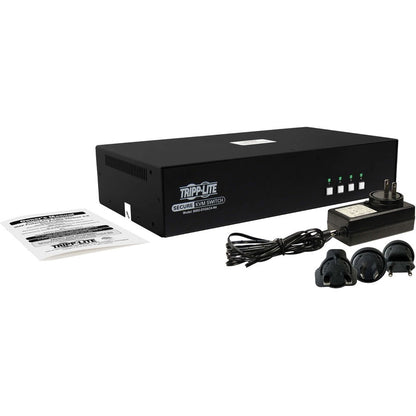 Secure Kvm Switch 4-Port Dvi To,Dvi Single Head Niap Pp4.0 Cac