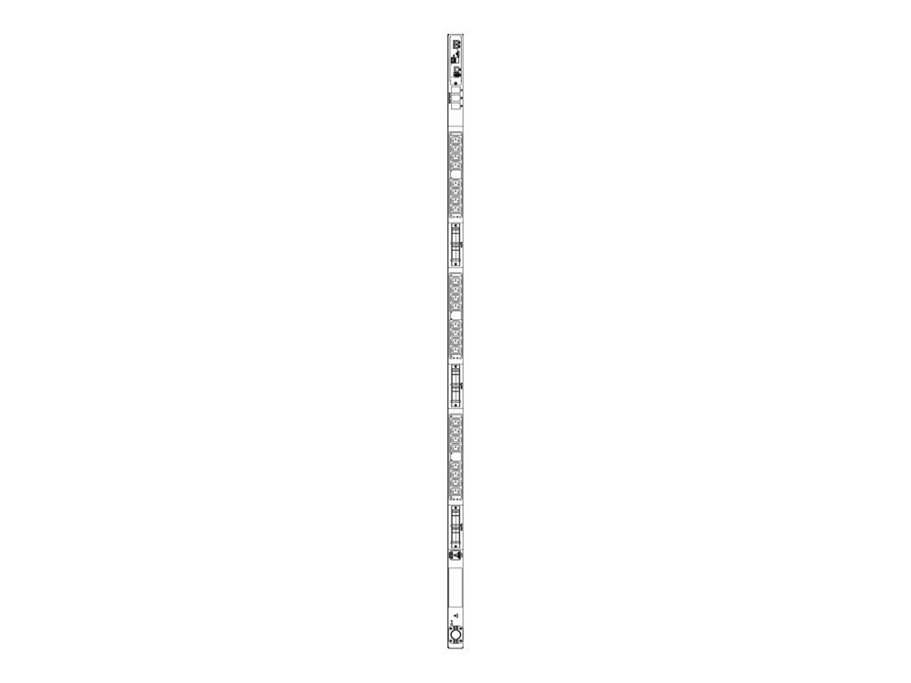 Master Distribution Server Technology Smart PDU C1S24VS-YCFA13A0 - Master - power distribu