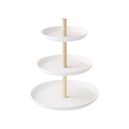 Serving Stand - Steel + Wood