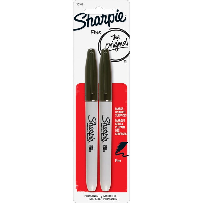 Sharpie Fine Blk 2 Card NWL-30162PP