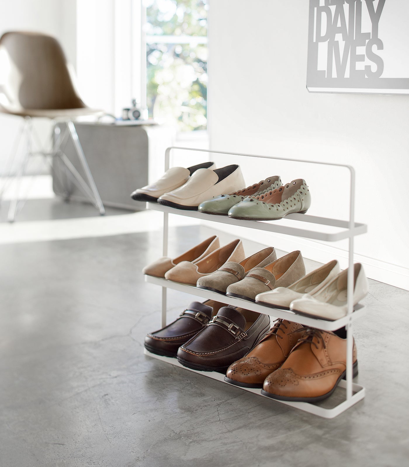 Shoe Rack (18" H) - Steel