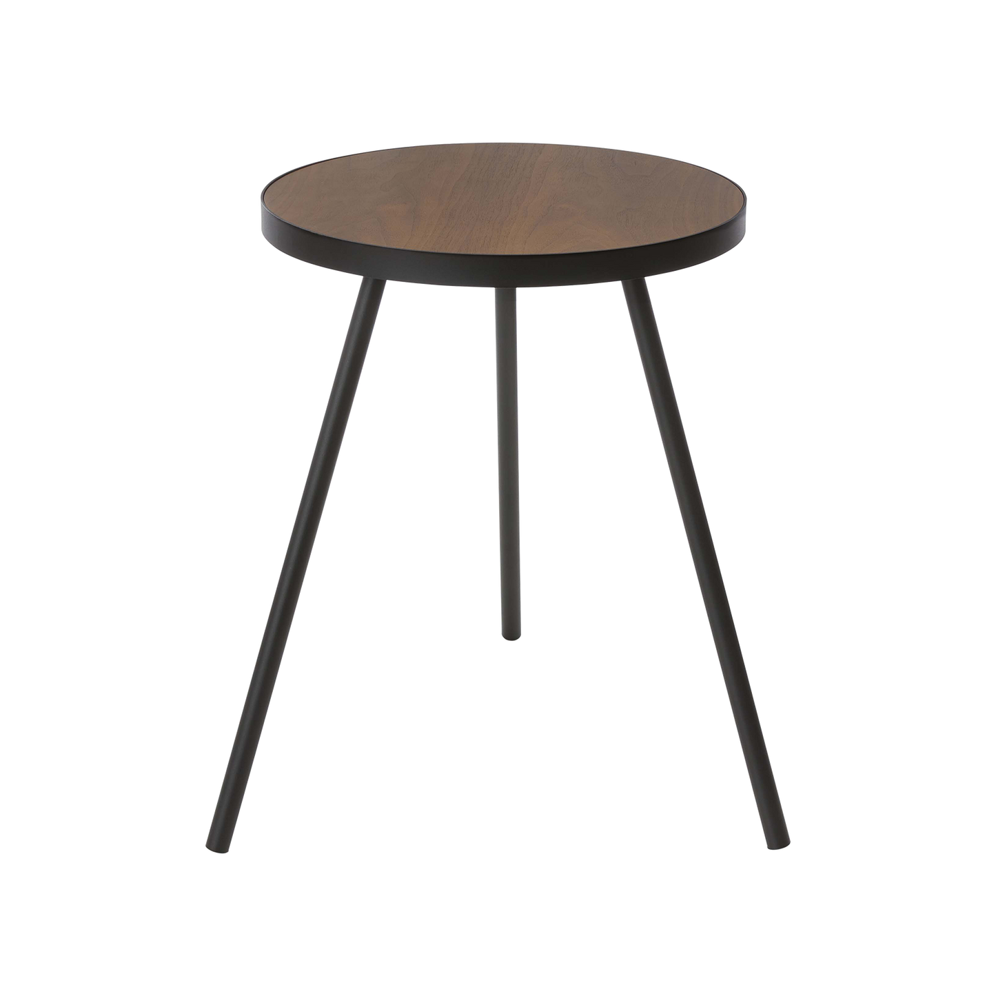 Side Table (20" H) - Steel + Wood