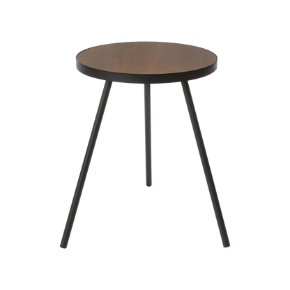 Side Table (20" H) - Steel + Wood