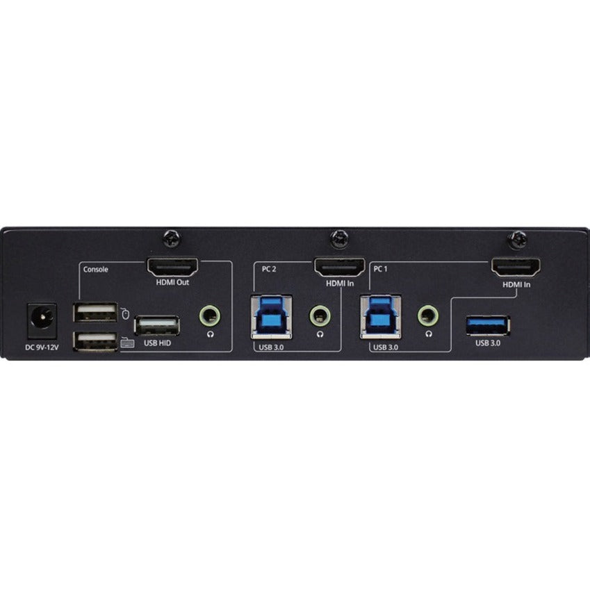 Siig 2-Port 4K Hdmi Kvm Switch With Pbp Roaming Mouse & Pip