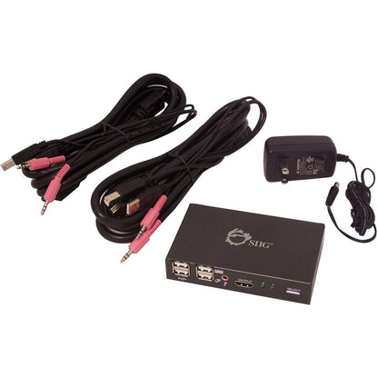 Siig 2X1 Usb Hdmi Kvm Switch - 4Kx2K