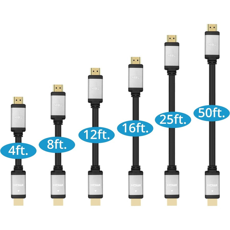 Siig 4K High Speed Hdmi Cable - 12Ft