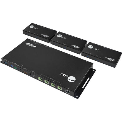 Siig Hdmi 2.0 4K Hdr 1X4 Splitter Hdbaset Extender With Auto-Scaling