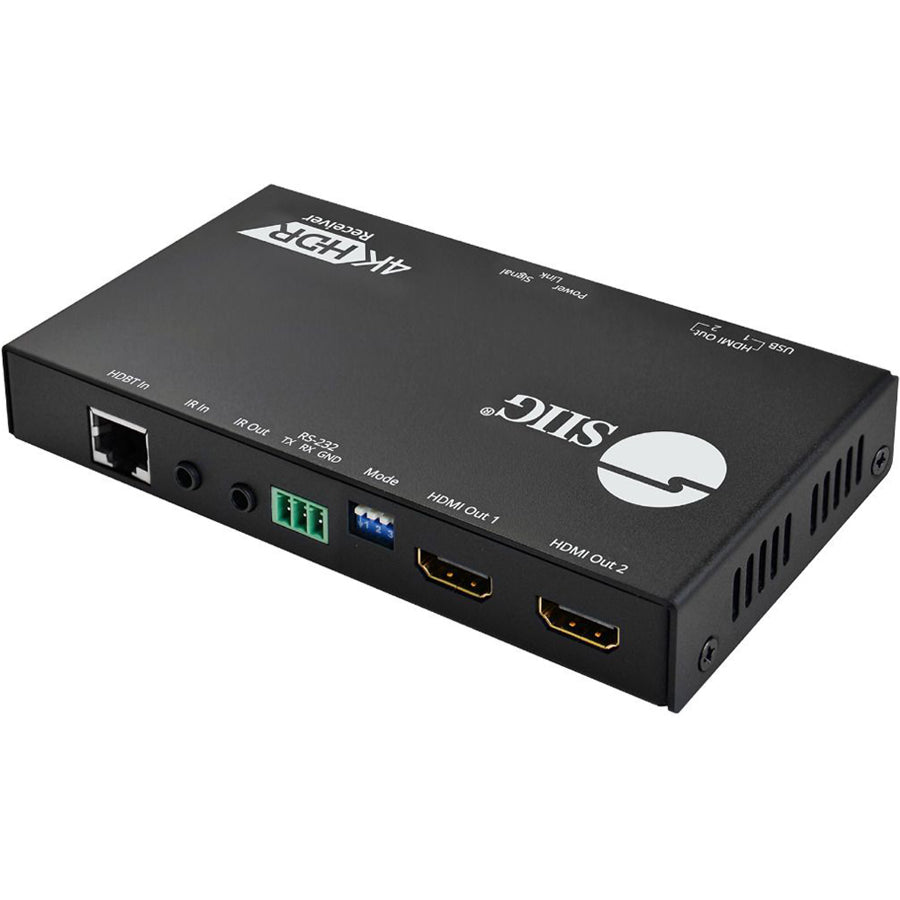 Siig Hdmi 2.0 4K Hdr Over Hdbaset Receiver 198Ft