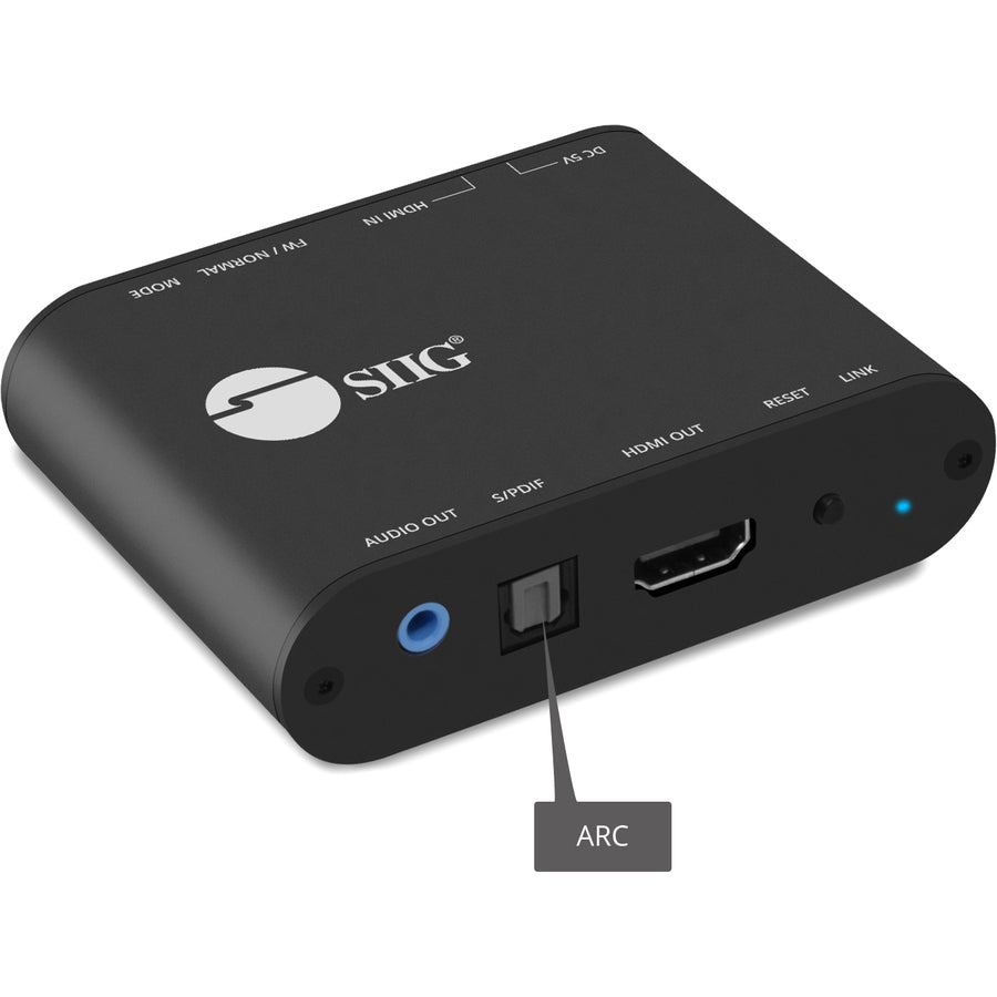 Siig Hdmi 2.0 4K Hdr With Audio Extractor & Arc