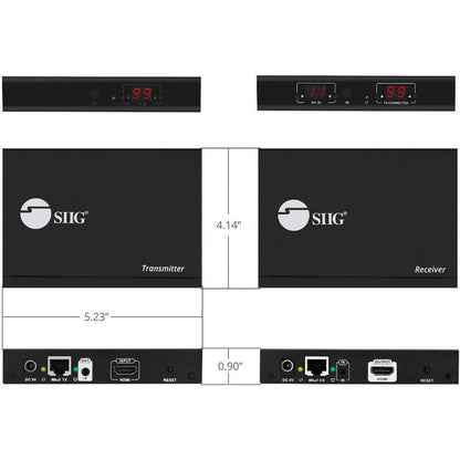 Siig Hdmi 2.0 4K60Hz Over Ip Extender / Matrix With Ir - Kit