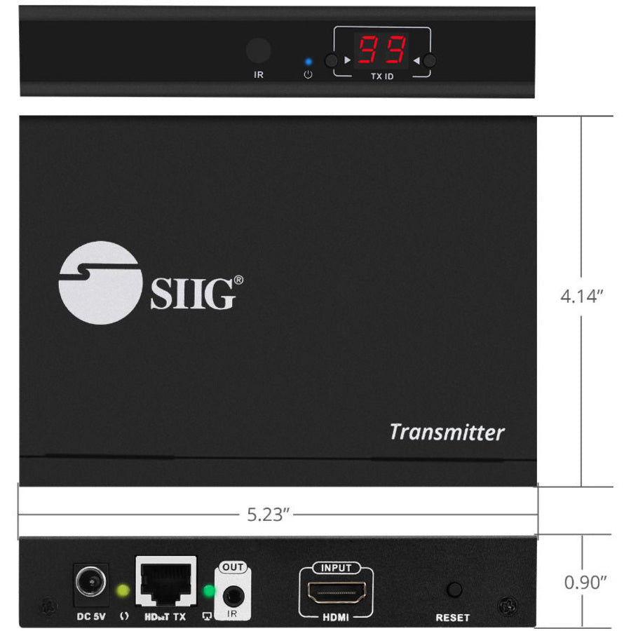 Siig Hdmi 2.0 4K60Hz Over Ip Extender / Matrix With Ir - Transmitter