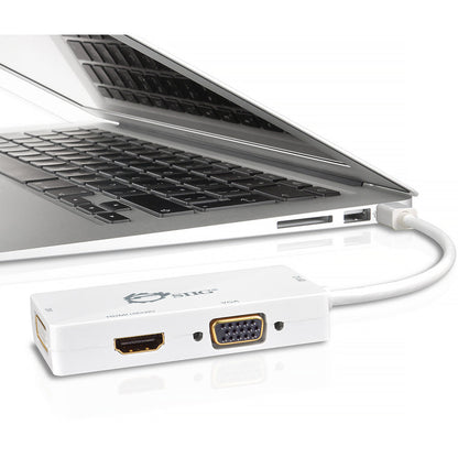 Siig Mini Displayport 1.2 To 4K Hdmi/Dvi/Vga Conversion Adapter