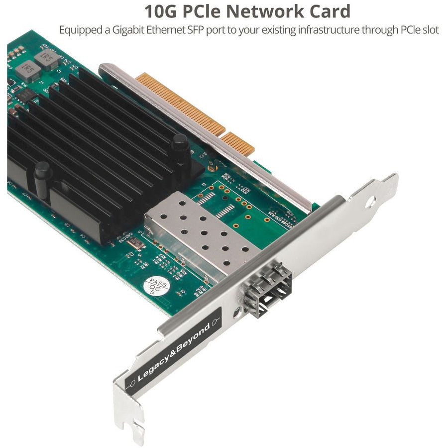 Siig Single Port 10G Sfp+ Ethernet Network Pci Express