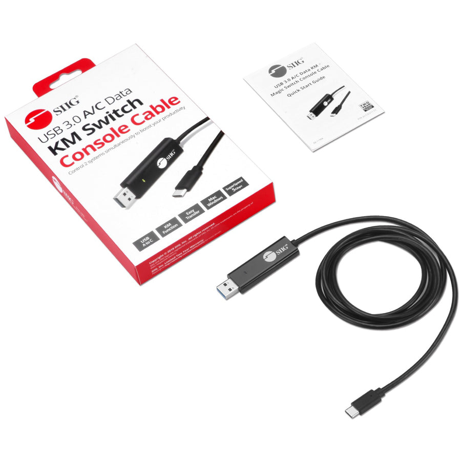 Siig Usb 3.0 A/C Data Km Magic Switch Console Cable