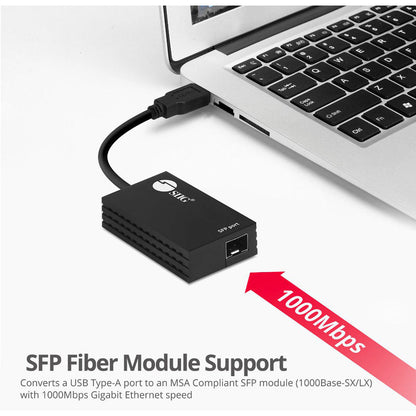 Siig Usb 3.0 To Sfp Gigabit Ethernet Adapter