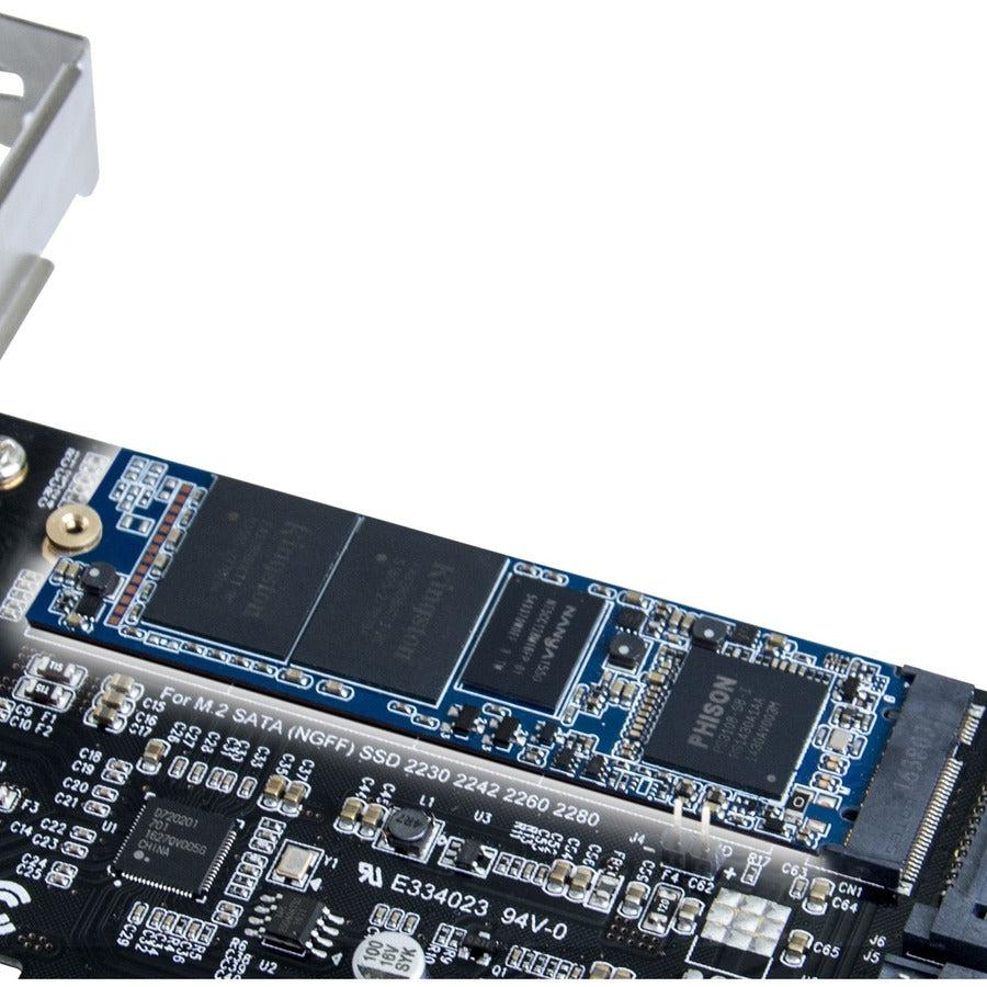 Siig Usb 3.0 Type-C & Type-A 3-Port Pcie Card With M.2 Sata Ssd Adapter