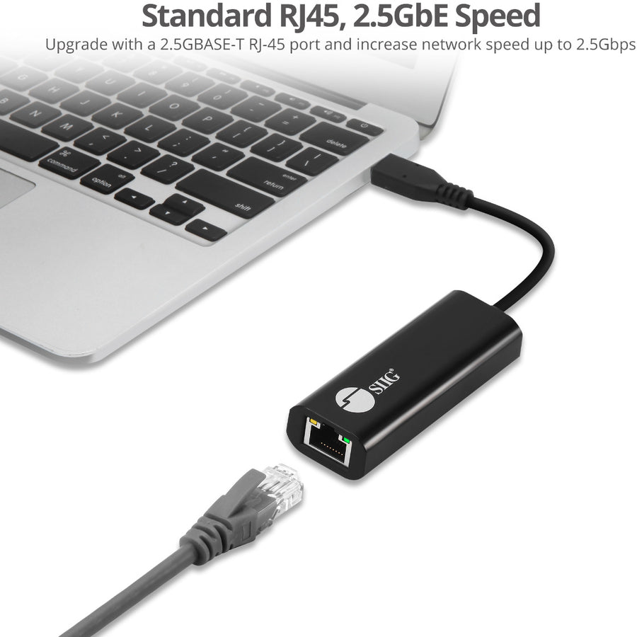 Siig Usb-C To 2.5G Ethernet Adapter