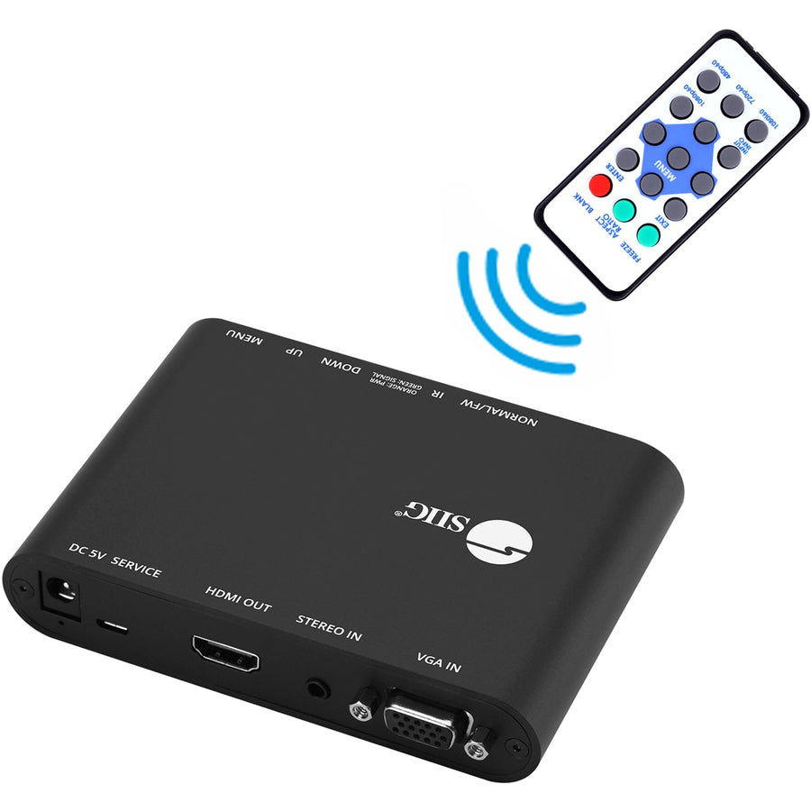 Siig Vga & Audio To Hdmi Scaler Converter