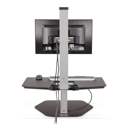 Single Monitor Freestanding Sit Stand WNST-1-104