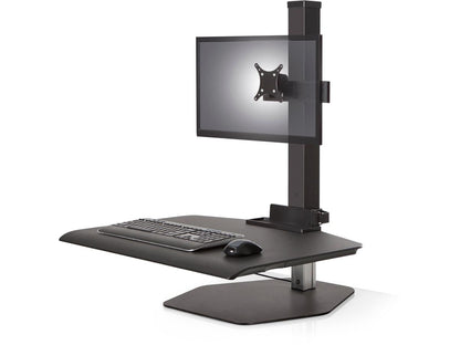 Single Monitor Freestanding Sit Stand WNST-1-104