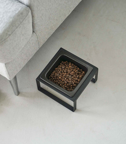 Single Pet Food Bowl - Two Styles - Steel + Ceramic