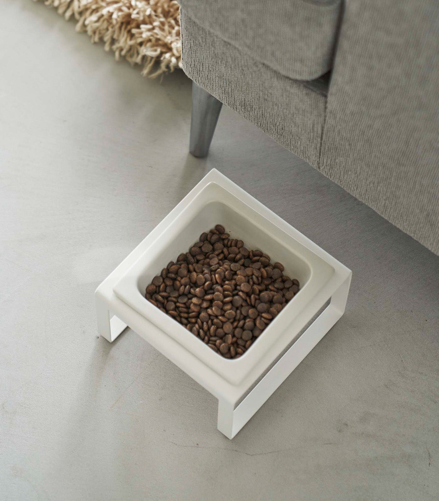 Single Pet Food Bowl - Two Styles - Steel + Ceramic