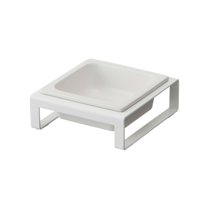 Single Pet Food Bowl - Two Styles - Steel + Ceramic