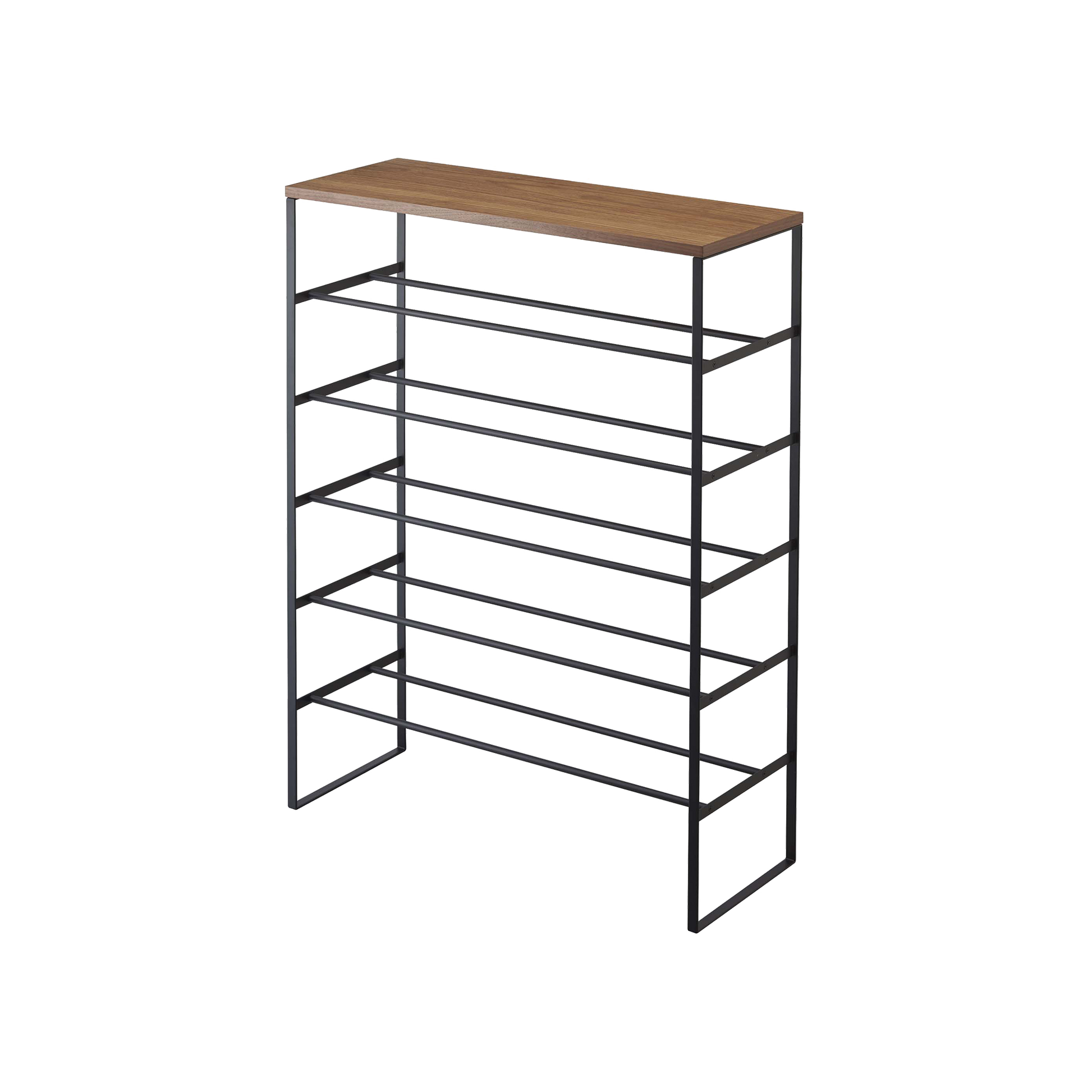 Six-Tier Shoe Rack (34" H) - Steel