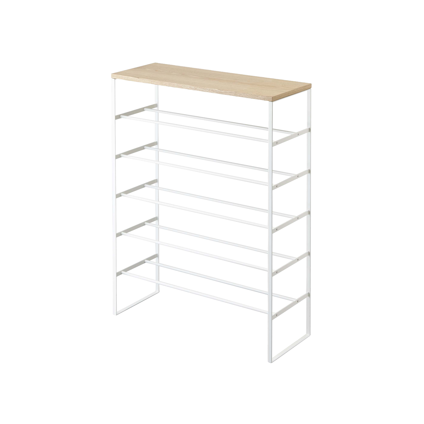 Six-Tier Shoe Rack (34" H) - Steel