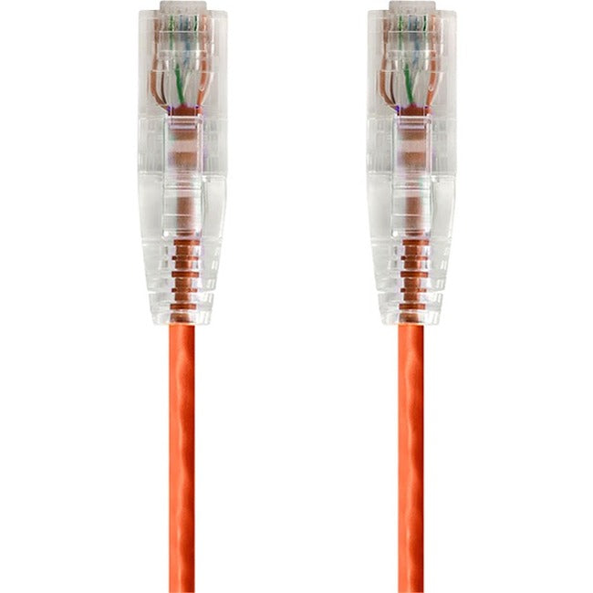 Slimrun Cat6 Utp Cable-7Ft Orange