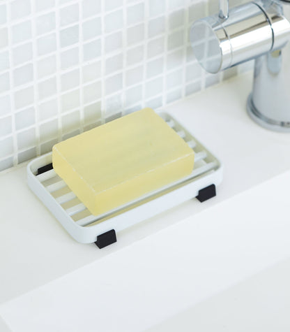 Slotted Soap Tray - Steel