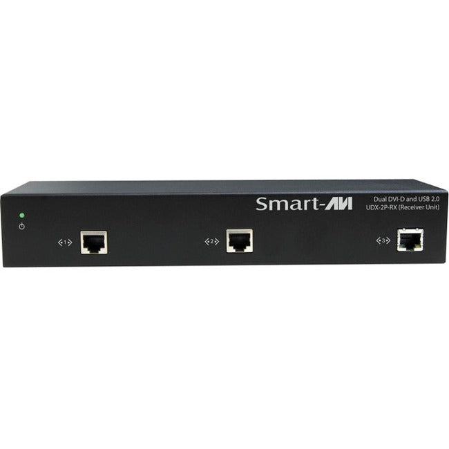 Smartavi 2 Dvi-D And Usb 2.0 Over Cat6 Stp Extender Receiver Udx-2Prx