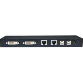 Smartavi 2 Dvi-D And Usb Switch With Integrated Extender, Over Cat6 Stp Extender