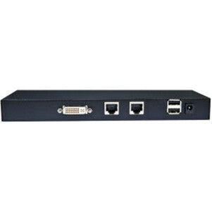 Smartavi 2 Dvi-D And Usb Switch With Integrated Extender, Over Cat6 Stp Extender