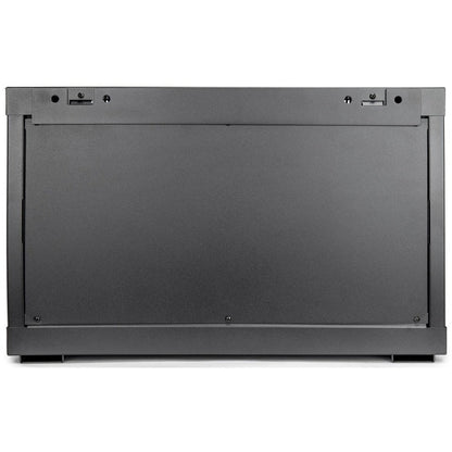 Solidrack 6U Rack Enclosure,Tempered Glass Window - Black