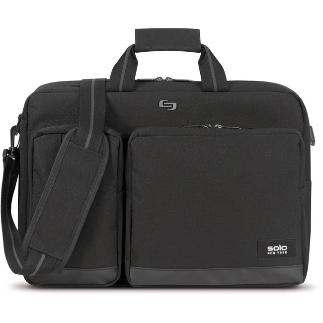 Solo Duane Carrying Case (Briefcase) For 15.6" Notebook - Black